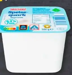 Aldi Süd Milsani Speisequark Angebot