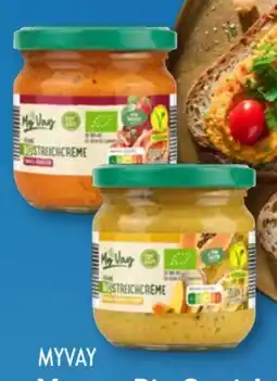 Aldi Süd My Vay Vegane Bio-Streichcreme Angebot