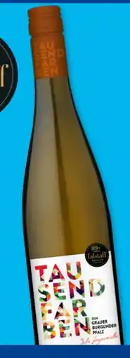 Aldi Süd Julia Lergenmüller Tausendfarben Grauer Burgunder Angebot