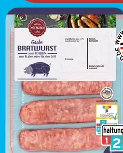 Aldi Süd Meine Metzgerei Grobe Bratwurst Angebot