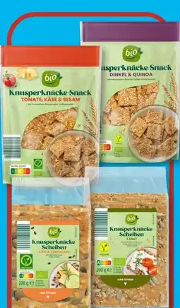 Aldi Süd K-Bio Bio Knusperknäcke Snack Angebot
