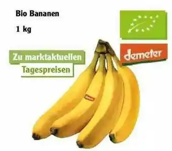 Globus Bio Bananen Angebot