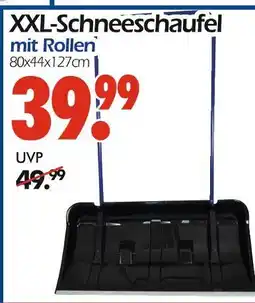 Wreesmann Xxl-schneeschaufel mit rollen Angebot