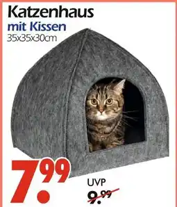 Wreesmann Katzenhaus mit kissen Angebot