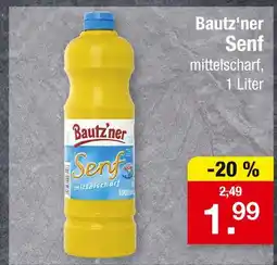 Zimmermann Bautz'ner senf mittelscharf Angebot