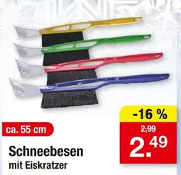Zimmermann Schneebesen mit eiskratzer Angebot