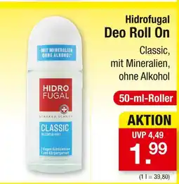 Zimmermann Hidrofugal deo roll on classic Angebot