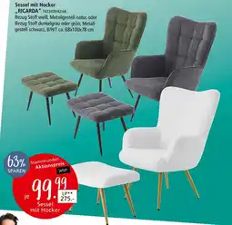 Zurbrüggen Sessel mit hocker ricarda Angebot