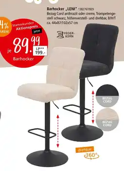 Zurbrüggen Barhocker leni Angebot