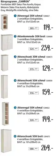 Zurbrüggen Aktenregal 30h schmal Angebot