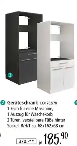 Zurbrüggen Geräteschrank Angebot