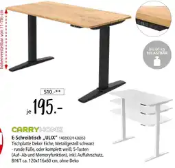 Zurbrüggen Carryhome e-schreibtisch ulix Angebot