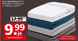 Segmüller Jersey-spannbetttuch Angebot