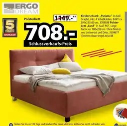 Segmüller Ergo dream polsterbett lund Angebot