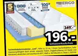 Segmüller Ergo dream taschenfederkernmatratze lord Angebot