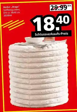 Segmüller Hocker braga Angebot