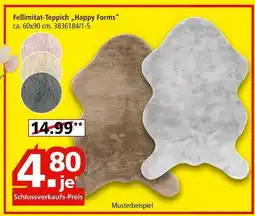 Segmüller Fellimitat-teppich happy forms Angebot