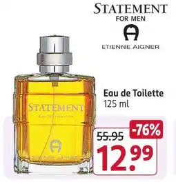 Rossmann Etienne aigner statement for men eau de toilette Angebot