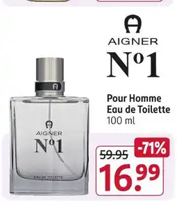 Rossmann Aigner pour homme eau de toilette Angebot
