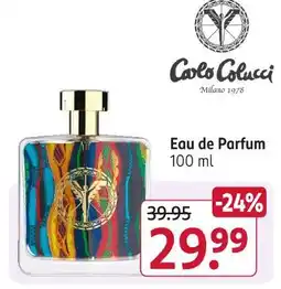 Rossmann Carlo colucci eau de parfum Angebot