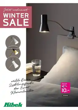 Kibek Kibek escat klemmleuchte Angebot