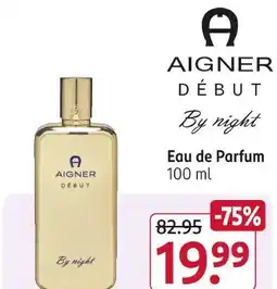 Rossmann Aigner début by night eau de parfum Angebot