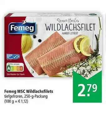 Marktkauf Femeg Msc Wildlachsfilets Angebot