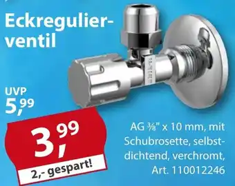 Sonderpreis Baumarkt Eckregulierventil Angebot