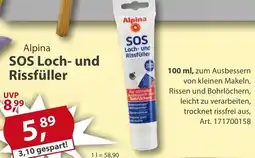 Sonderpreis Baumarkt Alpina SOS Loch- und Rissfüller Angebot