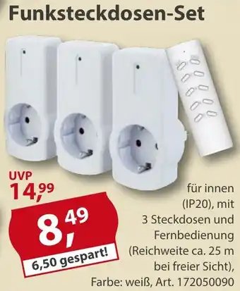 Sonderpreis Baumarkt Funksteckdosen-Set Angebot