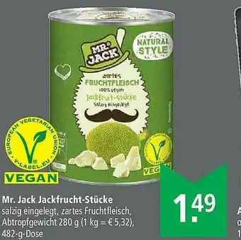 Marktkauf Vegan Mr. Jack Jackfrucht-stücke Angebot