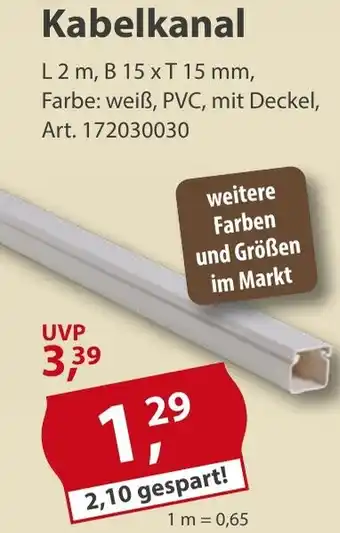 Sonderpreis Baumarkt Kabelkanal Angebot