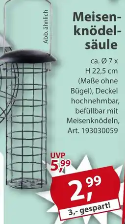 Sonderpreis Baumarkt Meisenknödelsäule Angebot