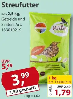 Sonderpreis Baumarkt Streufutter Angebot