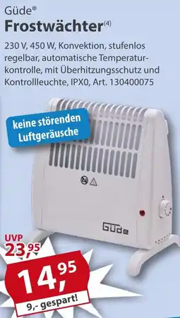 Sonderpreis Baumarkt Güde Frostwächter Angebot