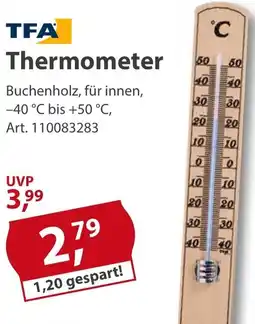 Sonderpreis Baumarkt TFA Thermometer Angebot