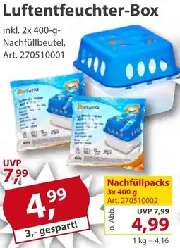 Sonderpreis Baumarkt Luftentfeuchter-Box Angebot