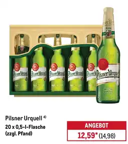 METRO Pilsner Urquell Angebot