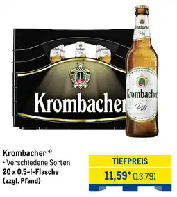 METRO Krombacher Angebot