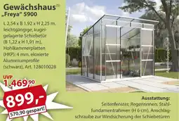 Sonderpreis Baumarkt Gewächshaus ,,Freya" 5900 Angebot