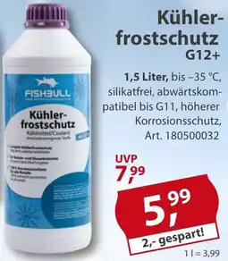 Sonderpreis Baumarkt FISHBULL Kühlerfrostschutz G12+ Angebot