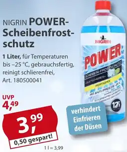 Sonderpreis Baumarkt NIGRIN POWER Scheibenfrostschutz Angebot