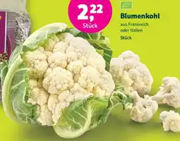 Biomarkt Blumenkohl Angebot