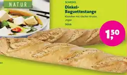 Biomarkt SCHEDEL Dinkel Baguettestange Angebot