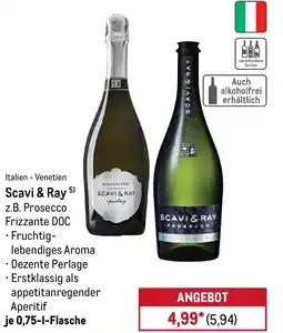 METRO Scavi & Ray z.B. Prosecco Frizzante DOC Angebot