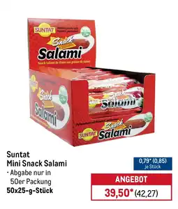 METRO Suntat Mini Snack Salami Angebot