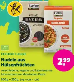 Biomarkt EXPLORE CUISINE Nudeln aus Hülsenfrüchten Angebot