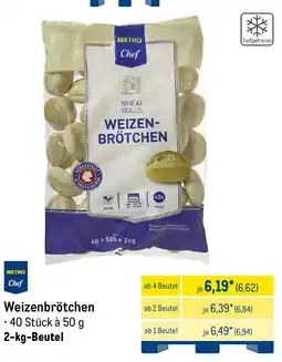METRO METRO Chef Weizenbrötchen Angebot