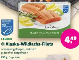Biomarkt LANDUR Alaska Wildlachs-Filets Angebot