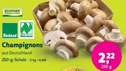 Biomarkt Champignons Angebot